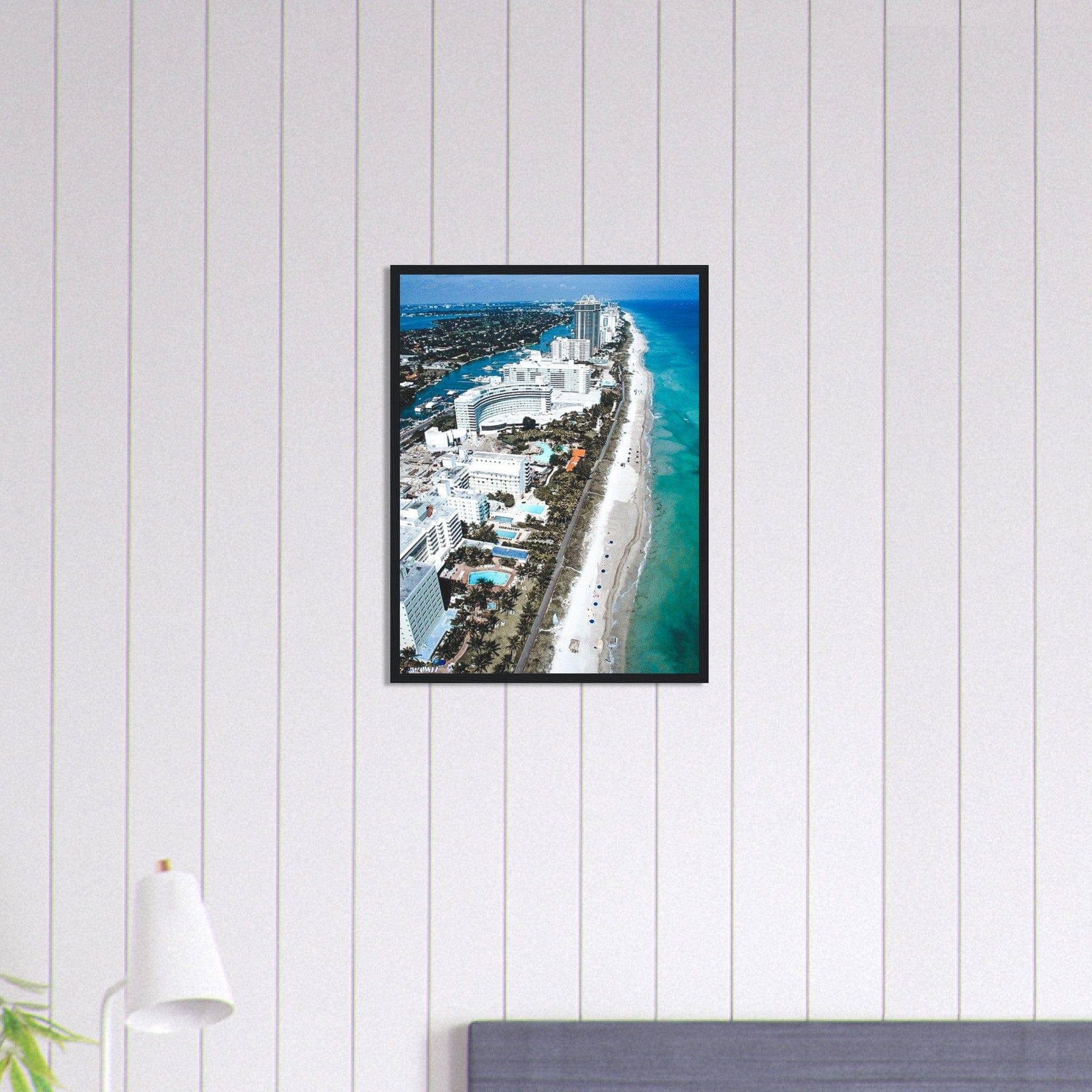 Gelato Print Material Tableau Ville Floride