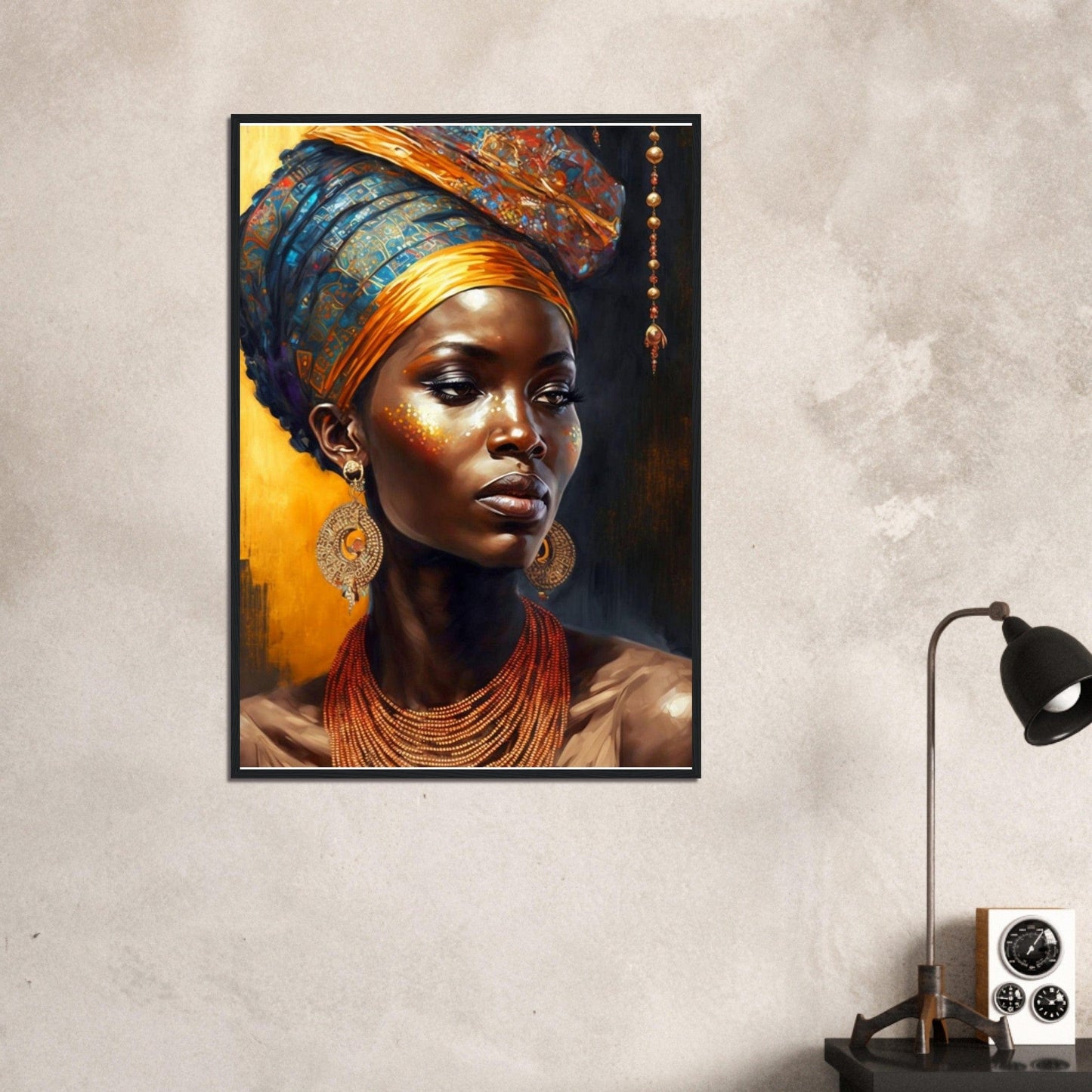 Canvanation Print Material Tableau Peinture Portrait Femme