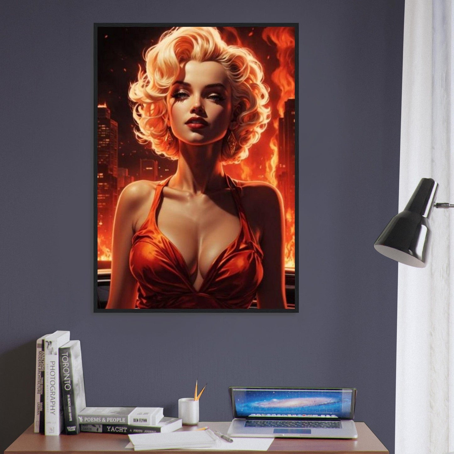Canvanation Print Material Tableau Femme Fatale