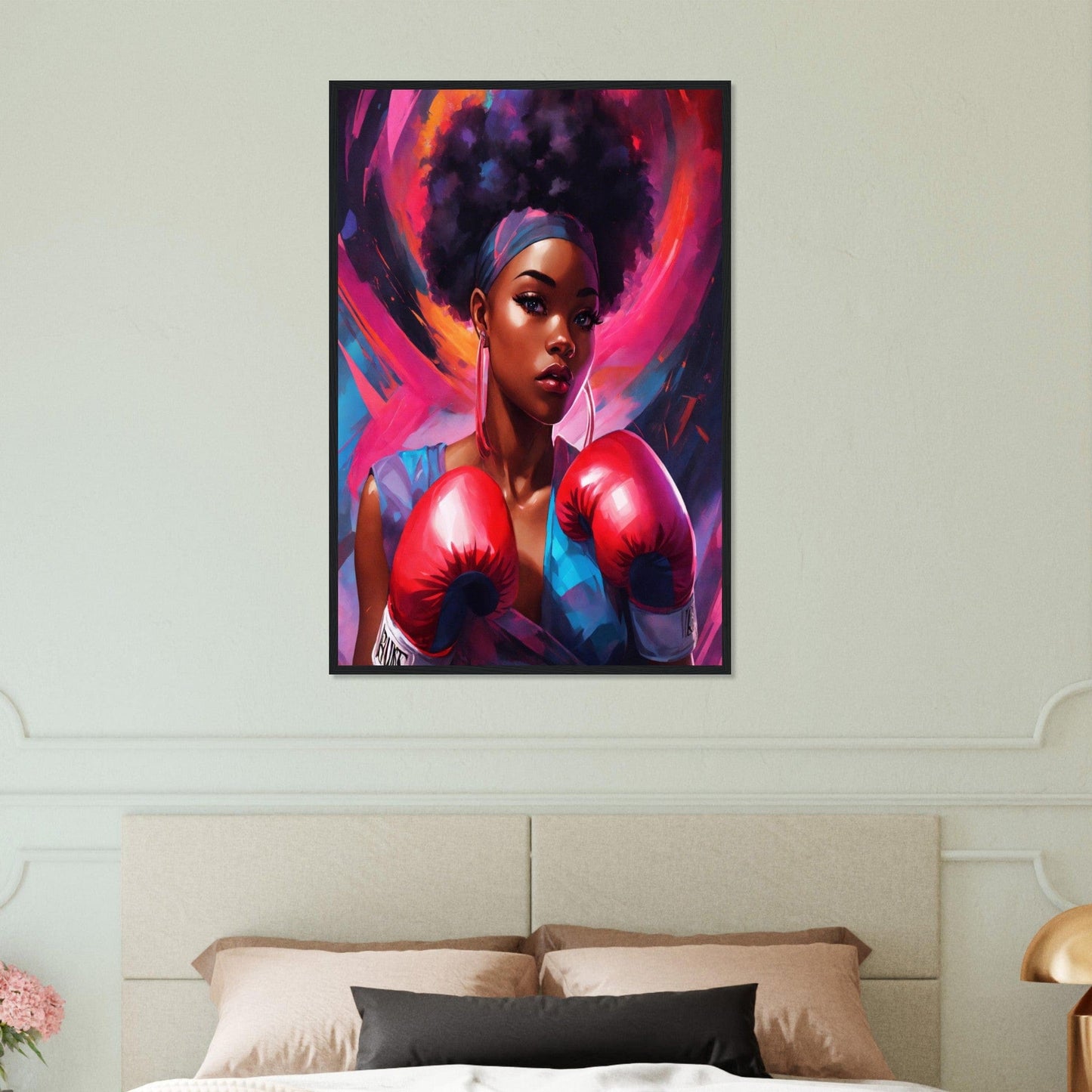 Canvanation Print Material 60x90 cm / 24x36″ Tableau Boxe Sofia