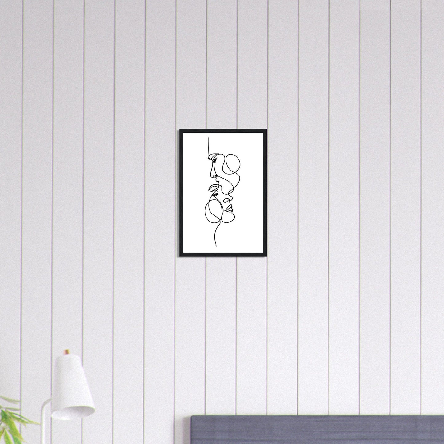 Canvanation Print Material 30x45 cm / 12x18″ Tableau Couple Symphonie des Sentiments