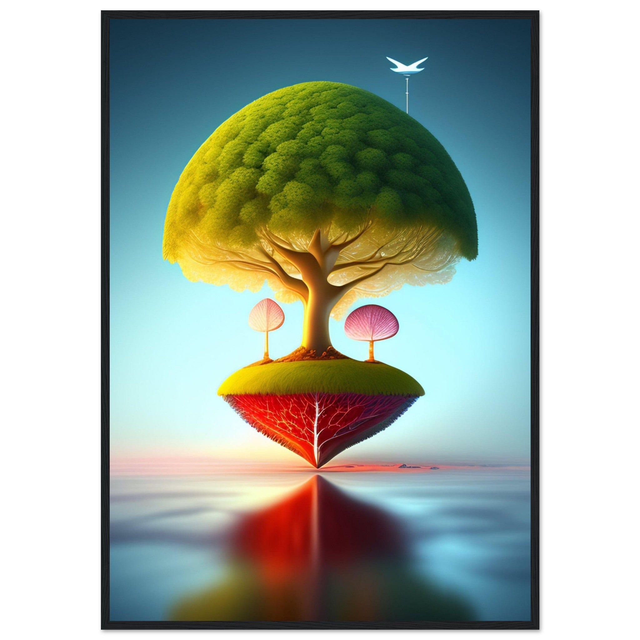 Canvanation Print Material 70x100 cm / 28x40″ Peinture Arbre De Vie Klimt