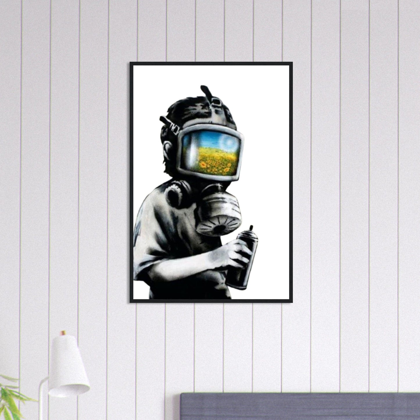 Canvanation Print Material 60x90 cm / 24x36″ Tableau Espoir Banksy