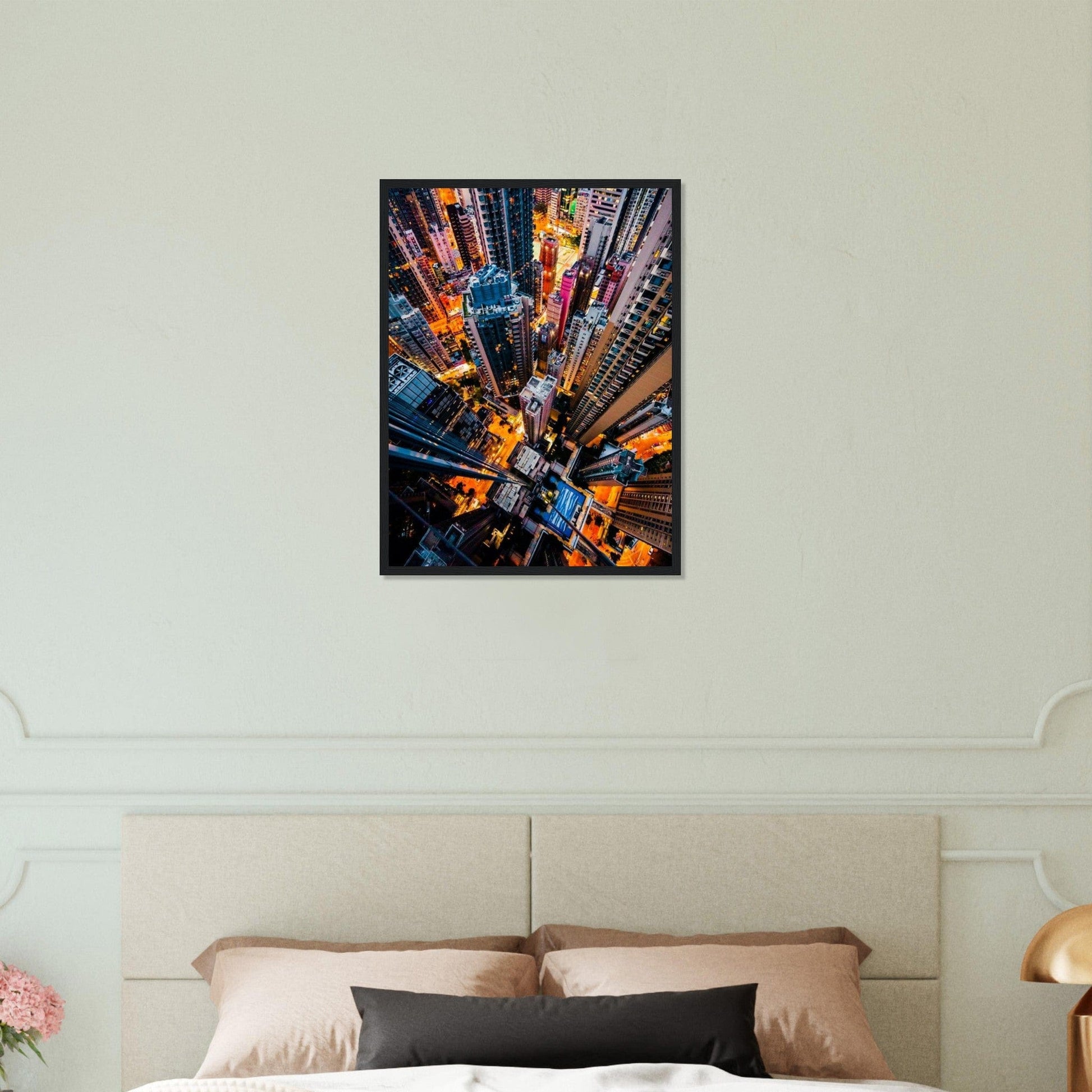 Gelato Print Material Tableau Ville New York Nuit