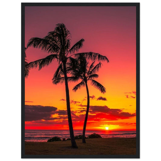 Gelato Print Material 45x60 cm / 18x24″ Tableau Coucher De Soleil