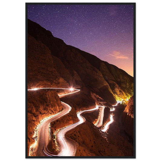 Canvanation Print Material 70x100 cm / 28x40″ Peinture Paysage Marocain