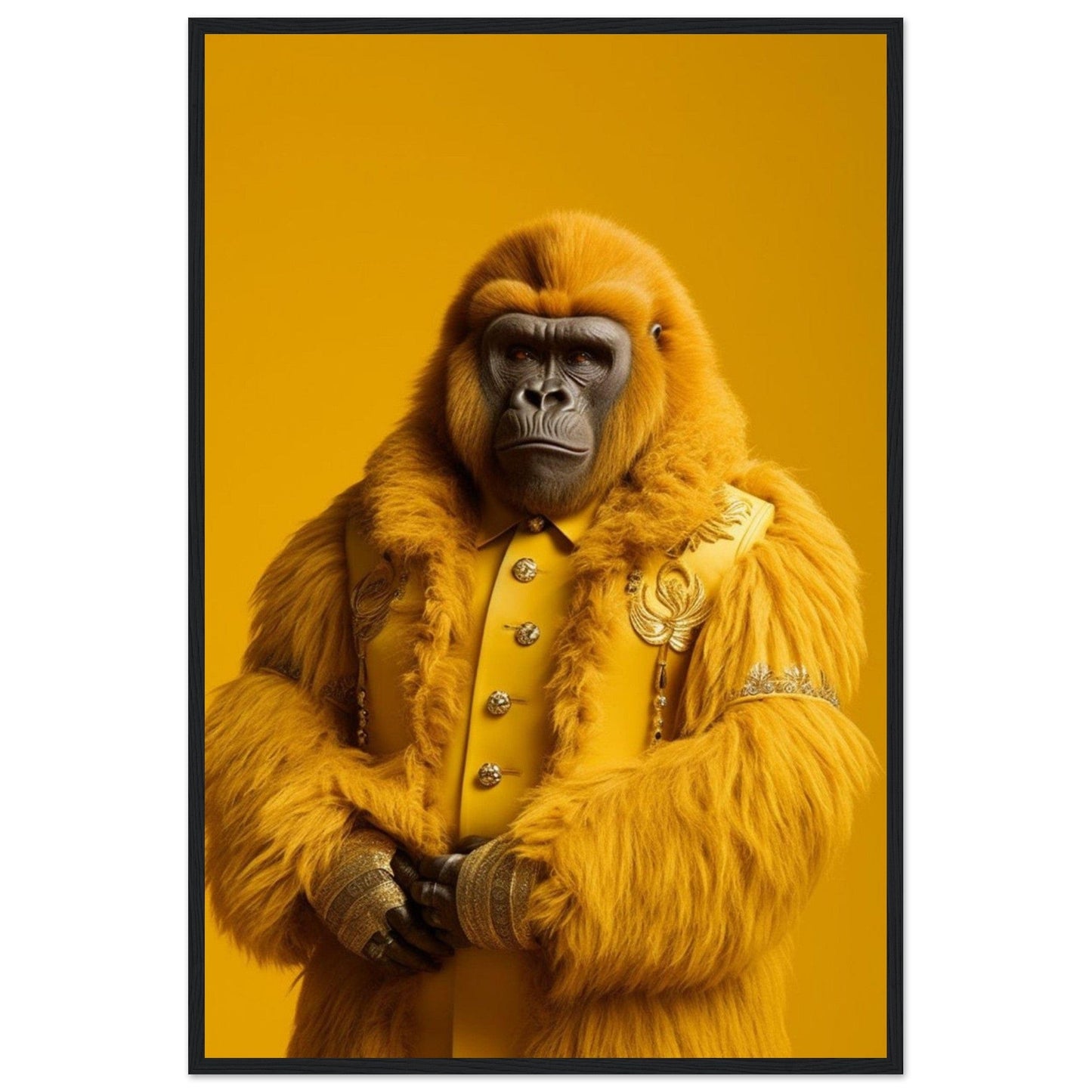 Canvanation Print Material 60x90 cm / 24x36″ Tableau Gorille Fashion