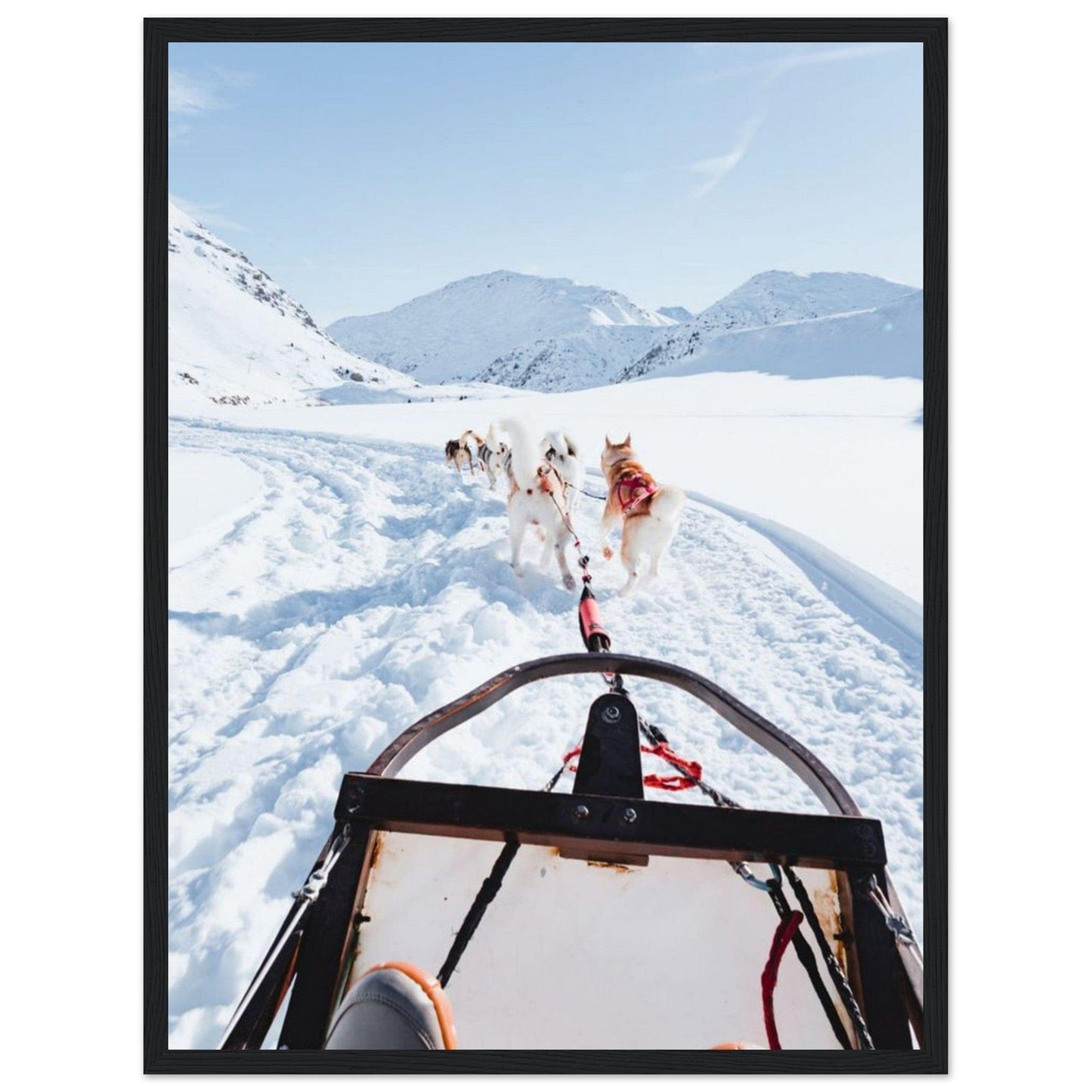 Canvanation Print Material Tableau Contemporain Montagne