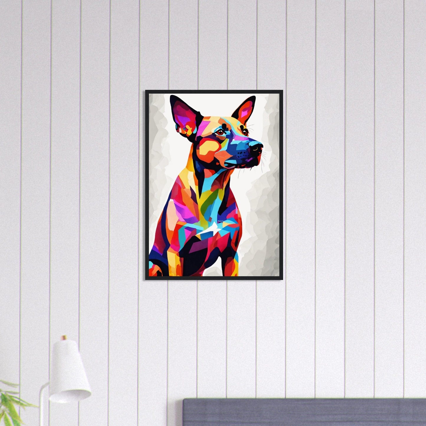 Canvanation Print Material 50x70 cm / 20x28″ Tableau Chien Ami Pour Toujours