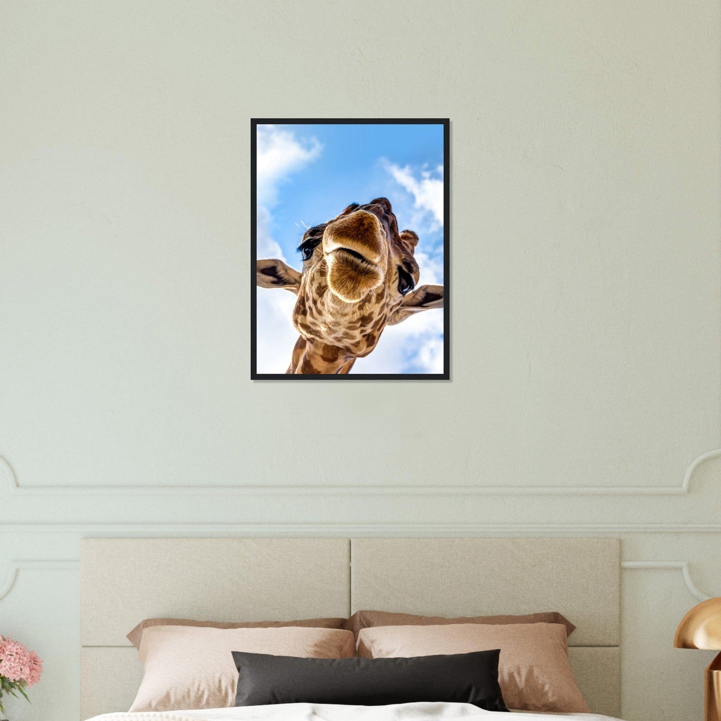 Gelato Print Material Tableau Girafe Couleur