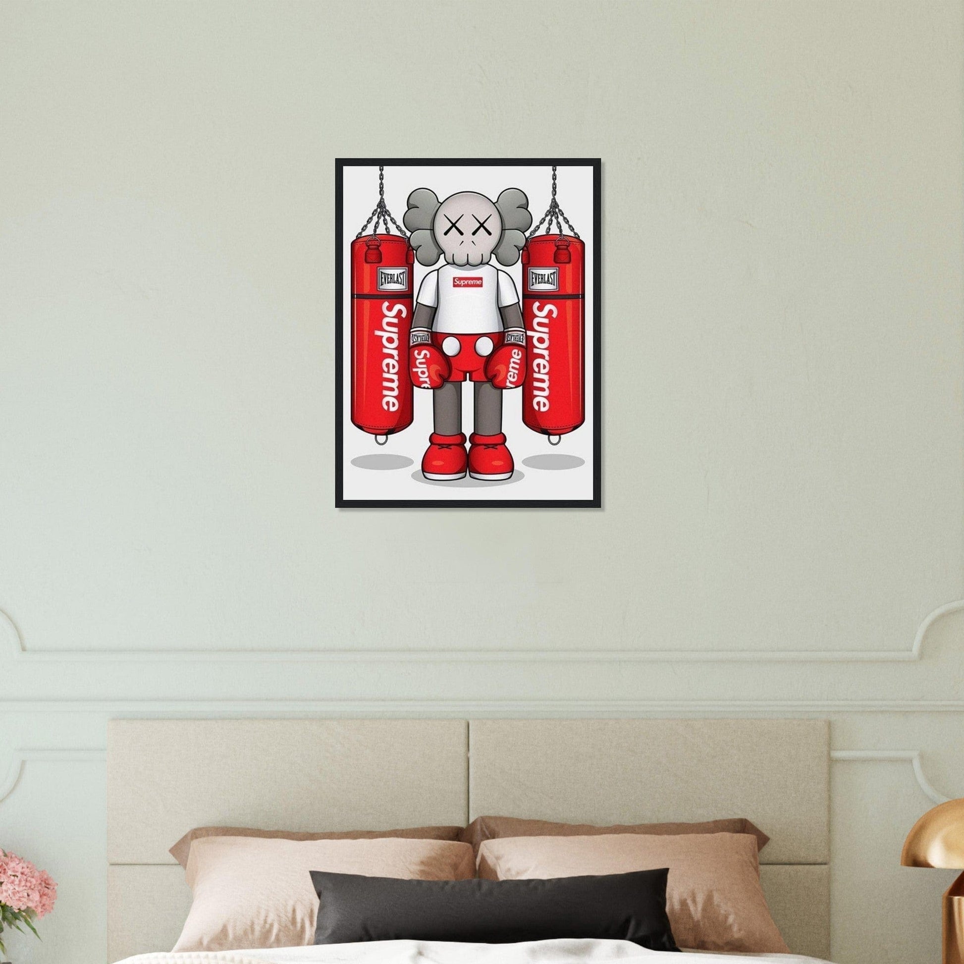 Canvanation Print Material 45x60 cm / 18x24″ Tableau Boxe Supreme