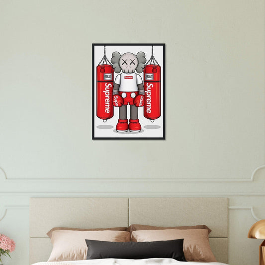 Canvanation Print Material 45x60 cm / 18x24″ Tableau Boxe Supreme