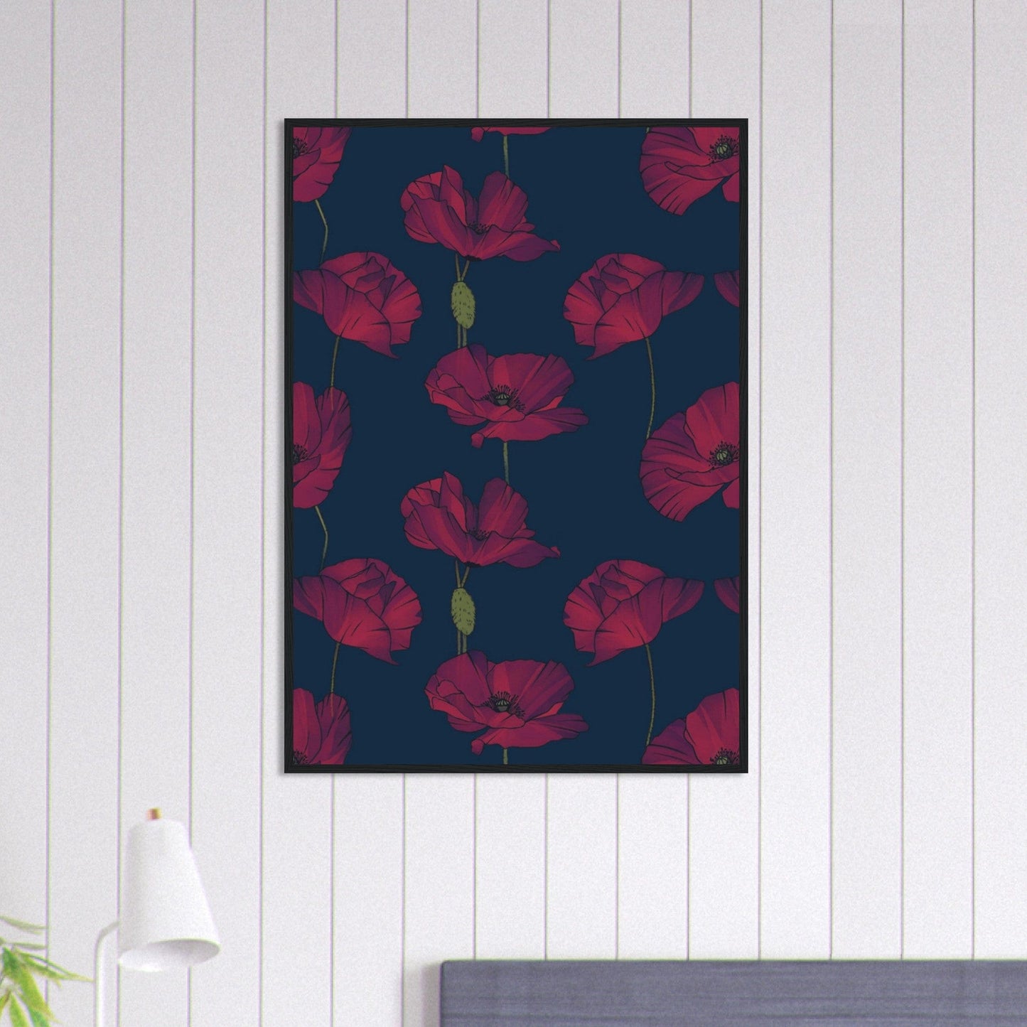 Canvanation Print Material 70x100 cm / 28x40″ Tableau De Coquelicot