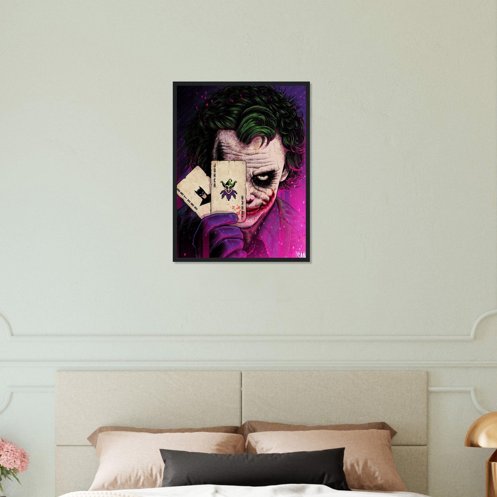 Canvanation Print Material 45x60 cm / 18x24″ Tableau Joker Pop Art Batman