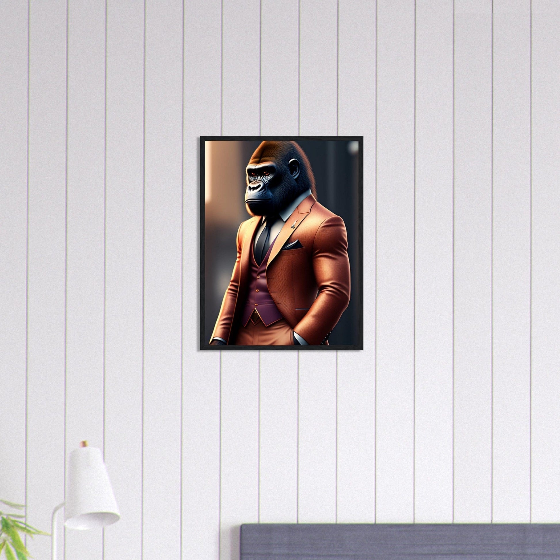 Canvanation Print Material Tableau Street Art Gorille