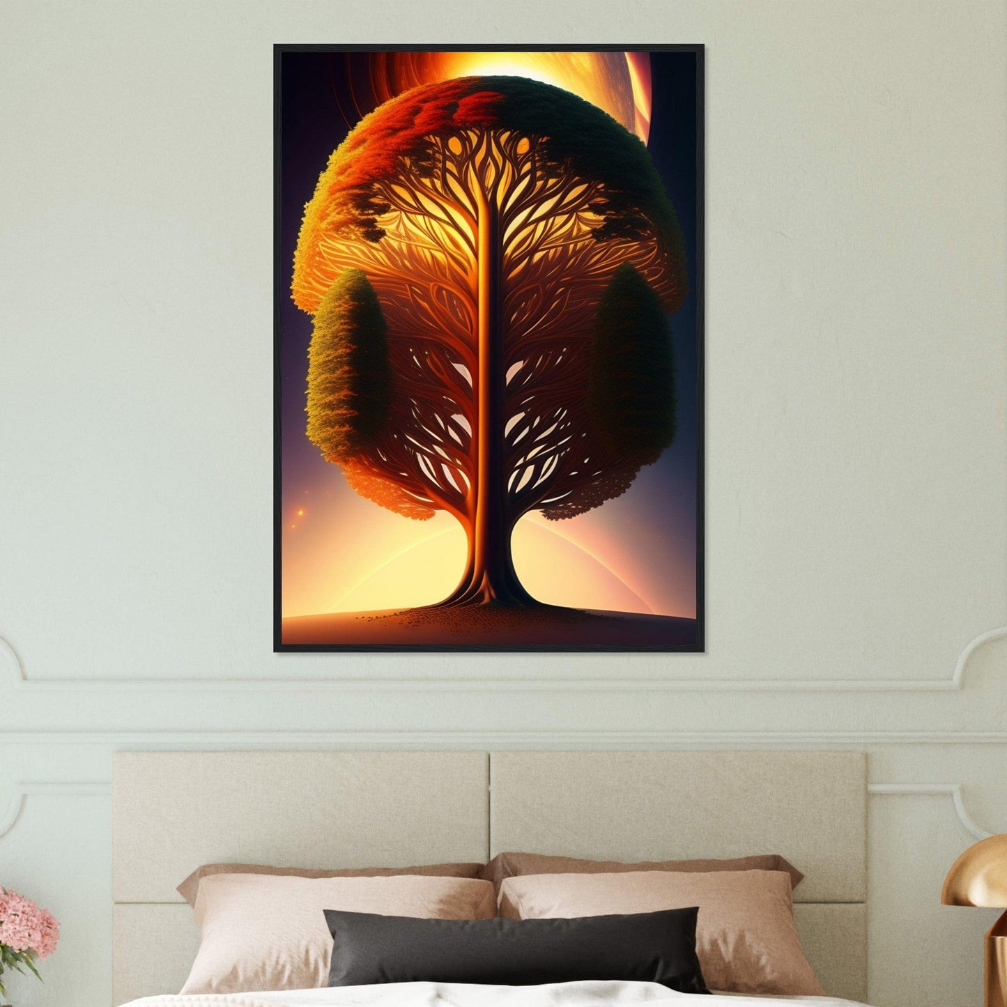 Canvanation Print Material 70x100 cm / 28x40″ Toile Arbre De Vie Klimt