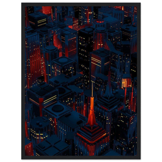 Gelato Print Material 45x60 cm / 18x24″ Peinture Ville Moderne