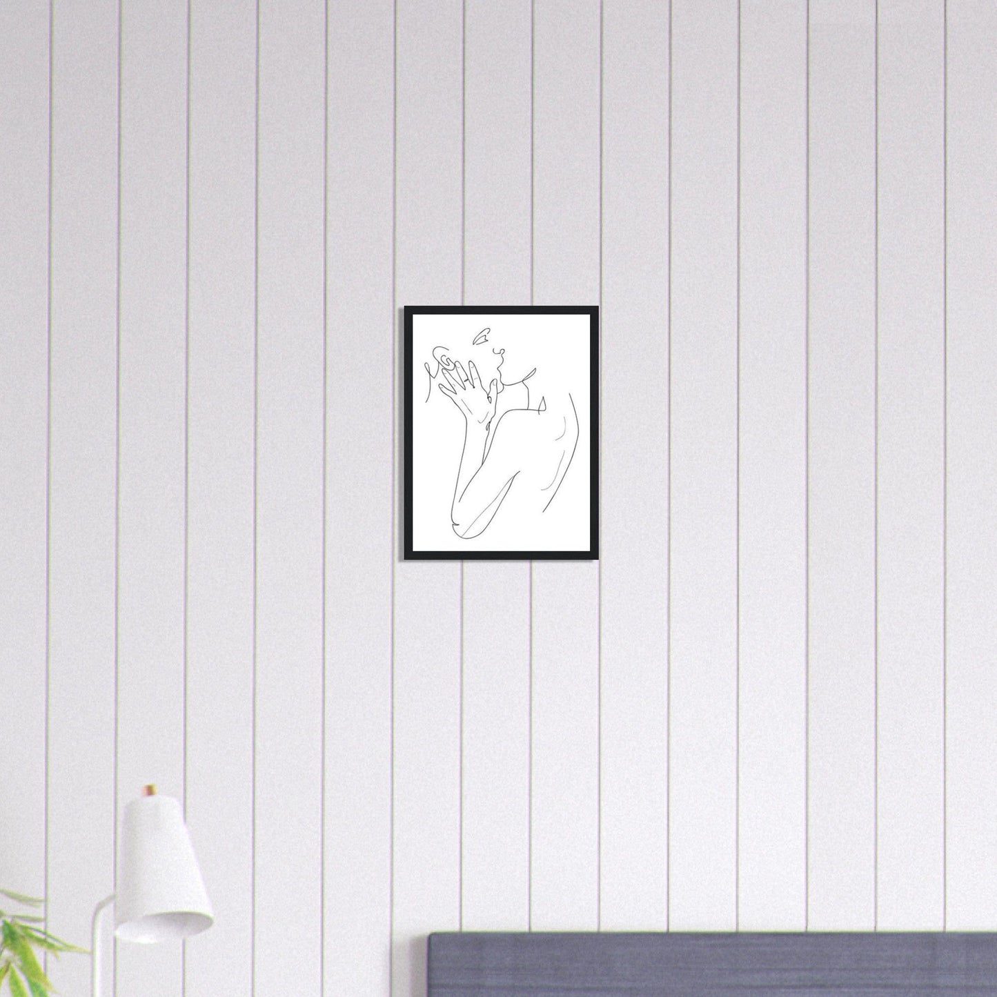 Canvanation Print Material 30x40 cm / 12x16″ Tableau Couple Duo d'âmes