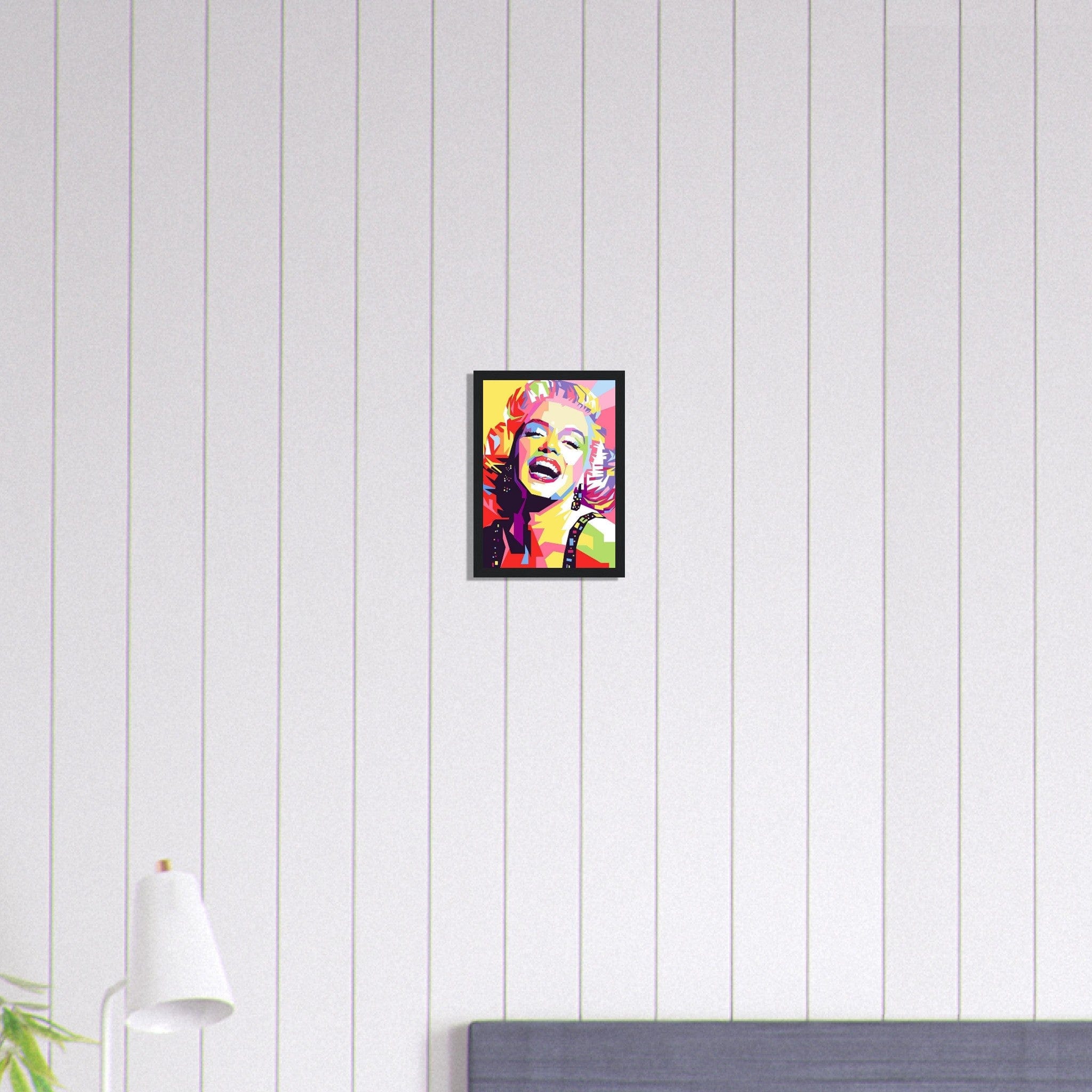 Canvanation Print Material A4 21x29.7 cm / 8x12″ Tableau Monroe Graffiti