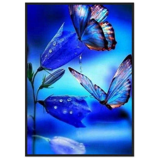 Gelato Print Material 70x100 cm / 28x40″ Tableau Avec Des Papillons