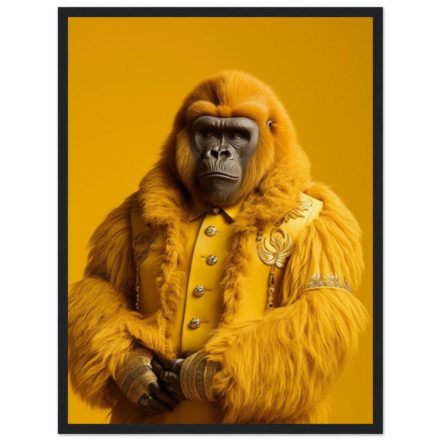 Canvanation Print Material 45x60 cm / 18x24″ Tableau Gorille Fashion