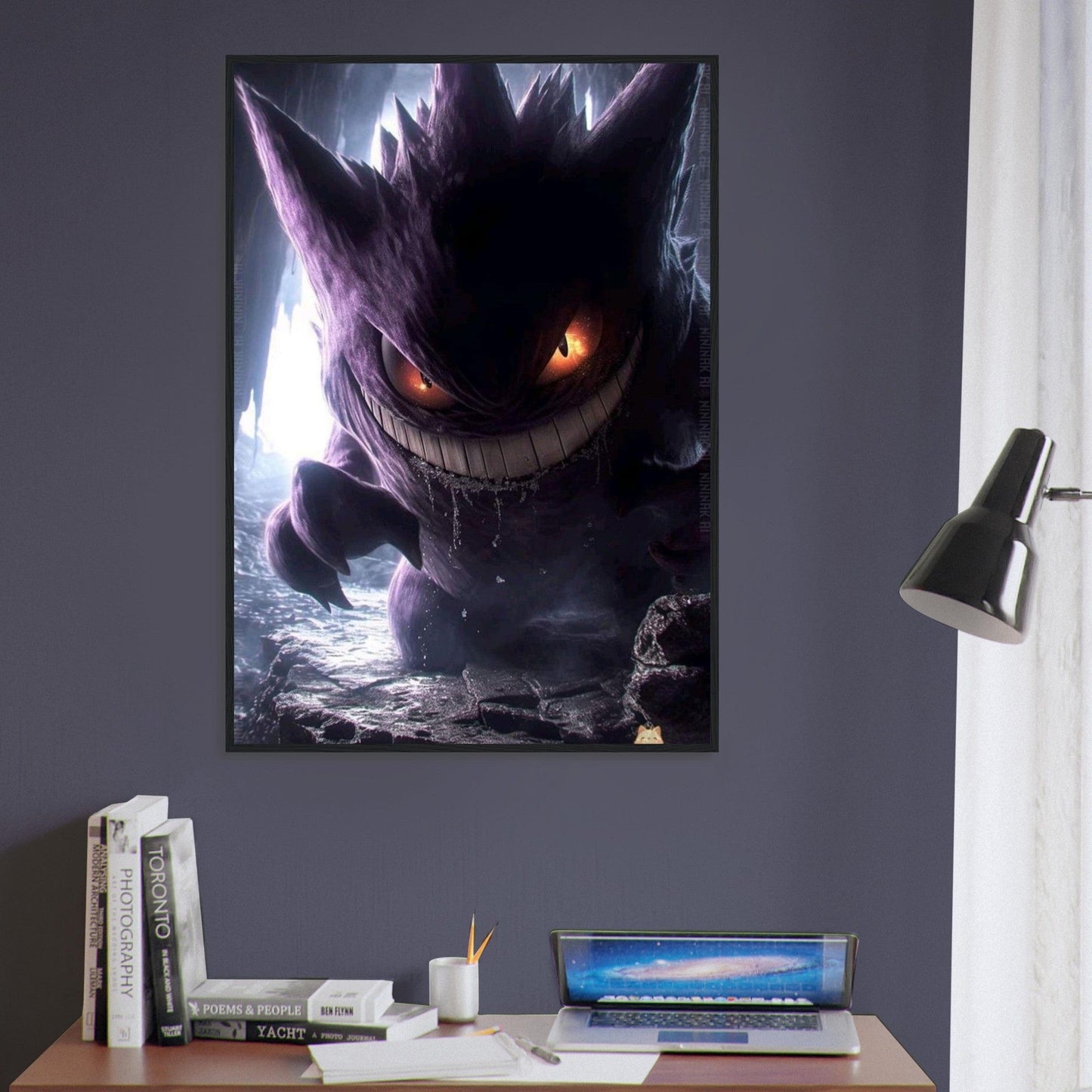 Canvanation Print Material Tableau Pokémon Monstre Horreur