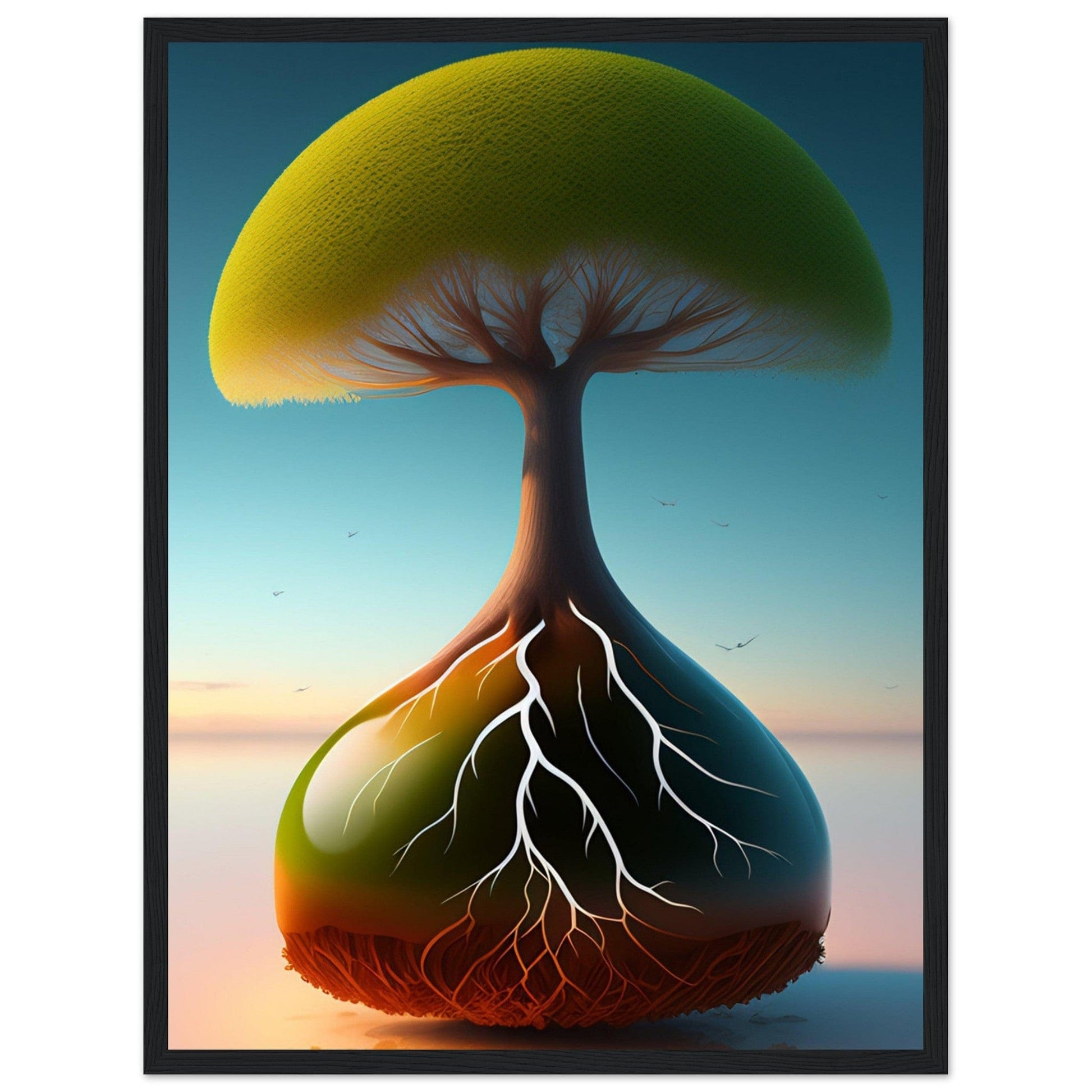 Canvanation Print Material 45x60 cm / 18x24″ Klimt Tableau Arbre De Vie