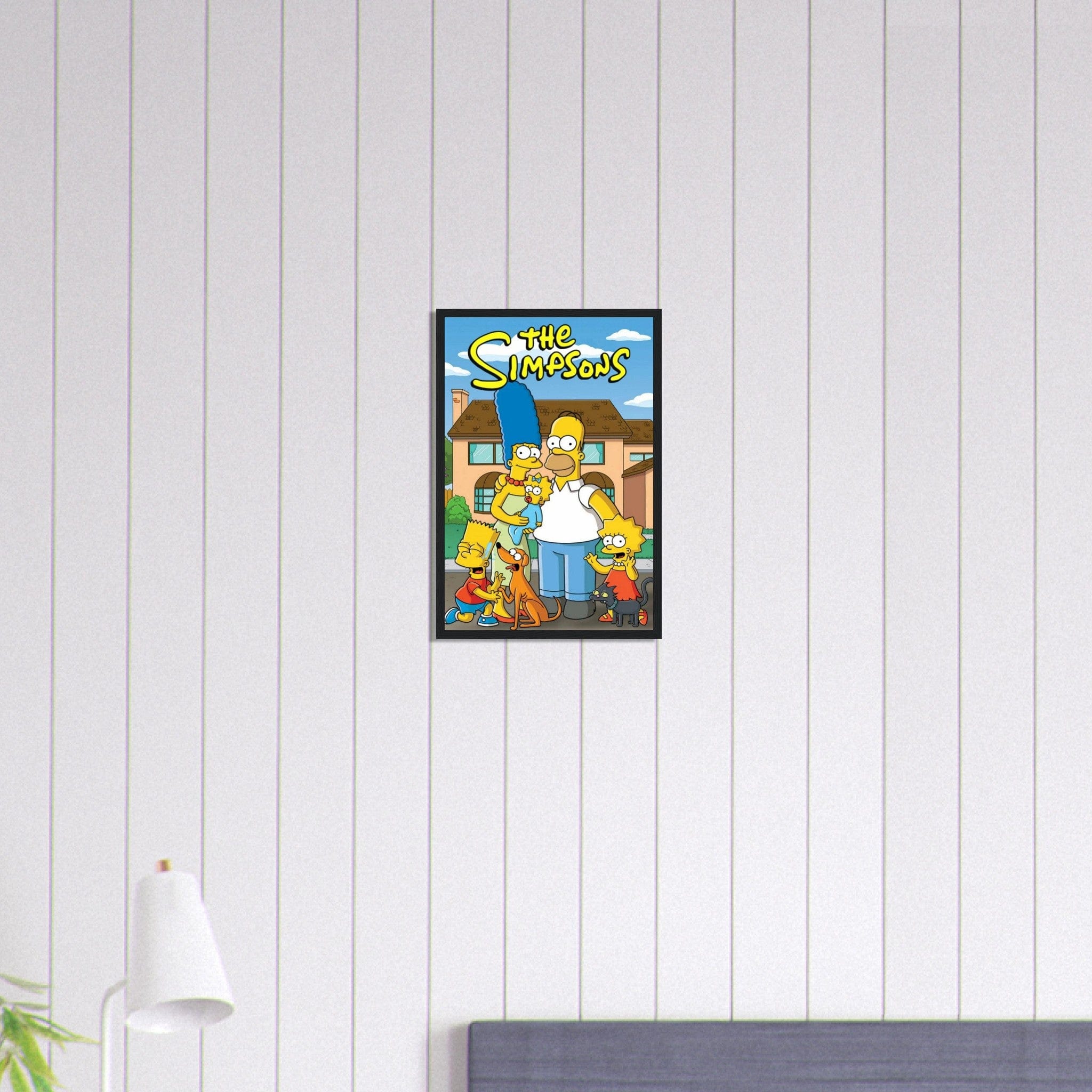 Canvanation Print Material 30x45 cm / 12x18″ Tableau The Simpson