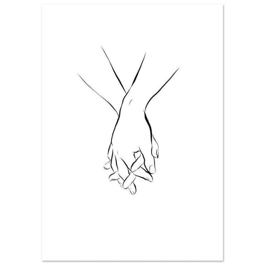 Gelato Print Material A1 (59.4 x 84.1  cm) Poster Main Couple