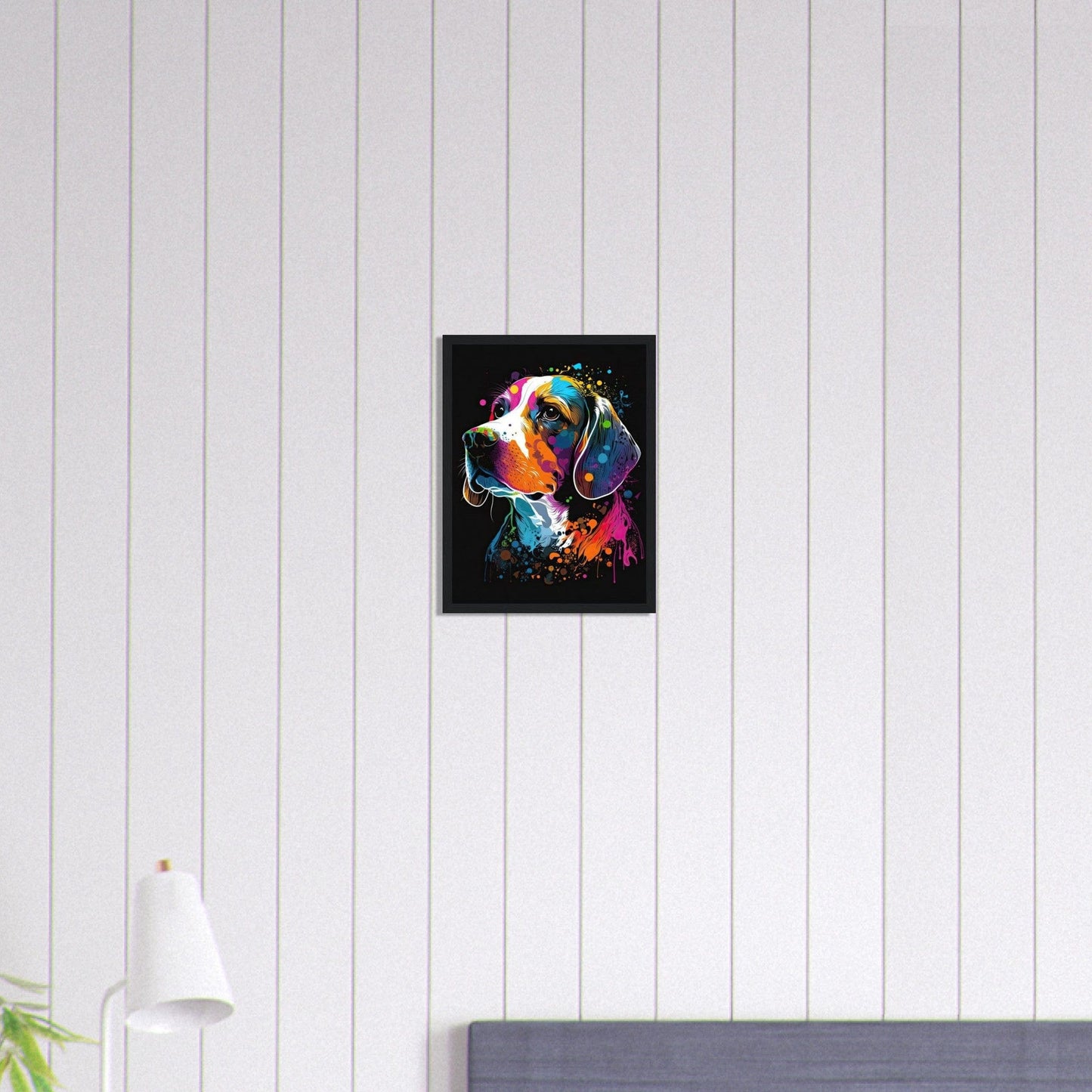 Canvanation Print Material 30x40 cm / 12x16″ Tableau Chien - Compagnon fidèle