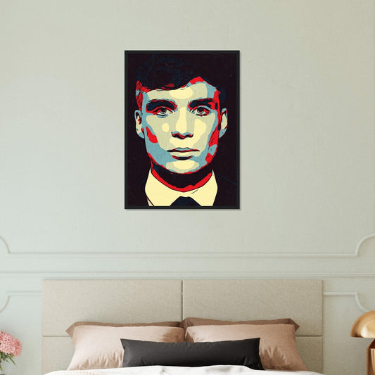 Canvanation Print Material 50x70 cm / 20x28″ Tableau Peaky Blinder Portrait