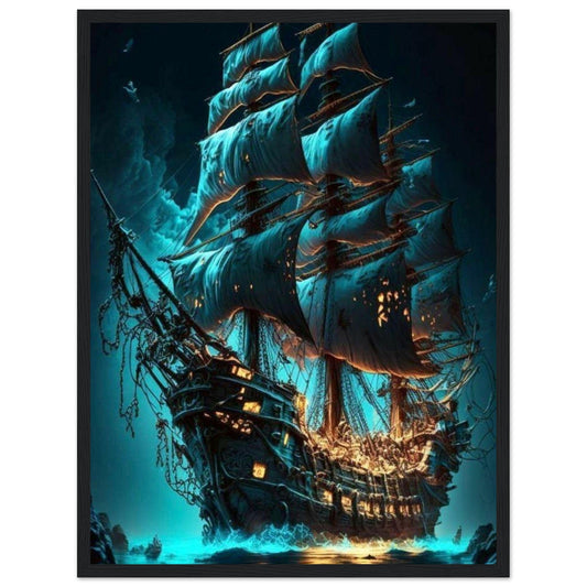 Gelato Print Material Tableau Peinture Marine Bateau