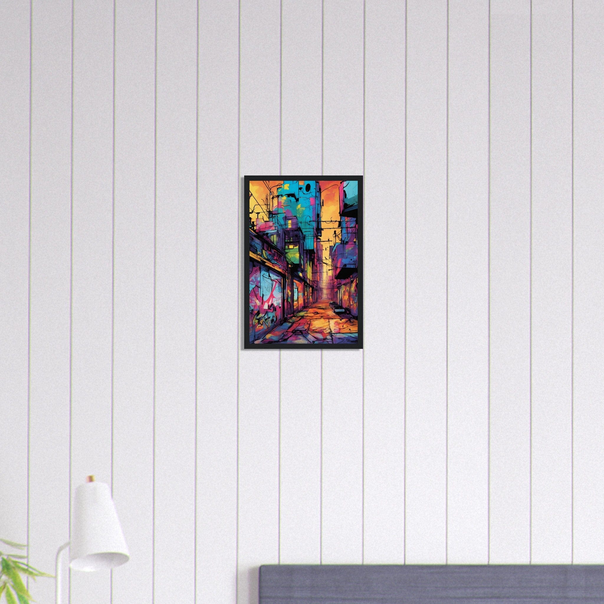 Canvanation Print Material 30x45 cm / 12x18″ Tableau Street Art Ville Graffiti