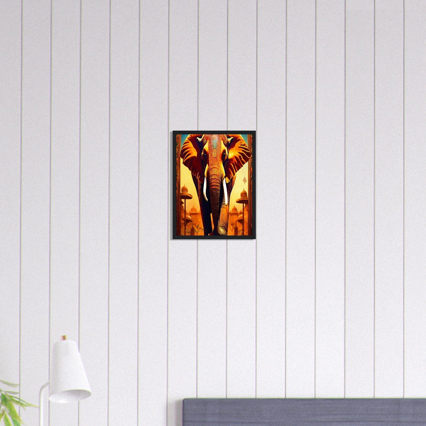 Canvanation Print Material 30x40 cm / 12x16″ Tableau Elephant Majesté De La Savane