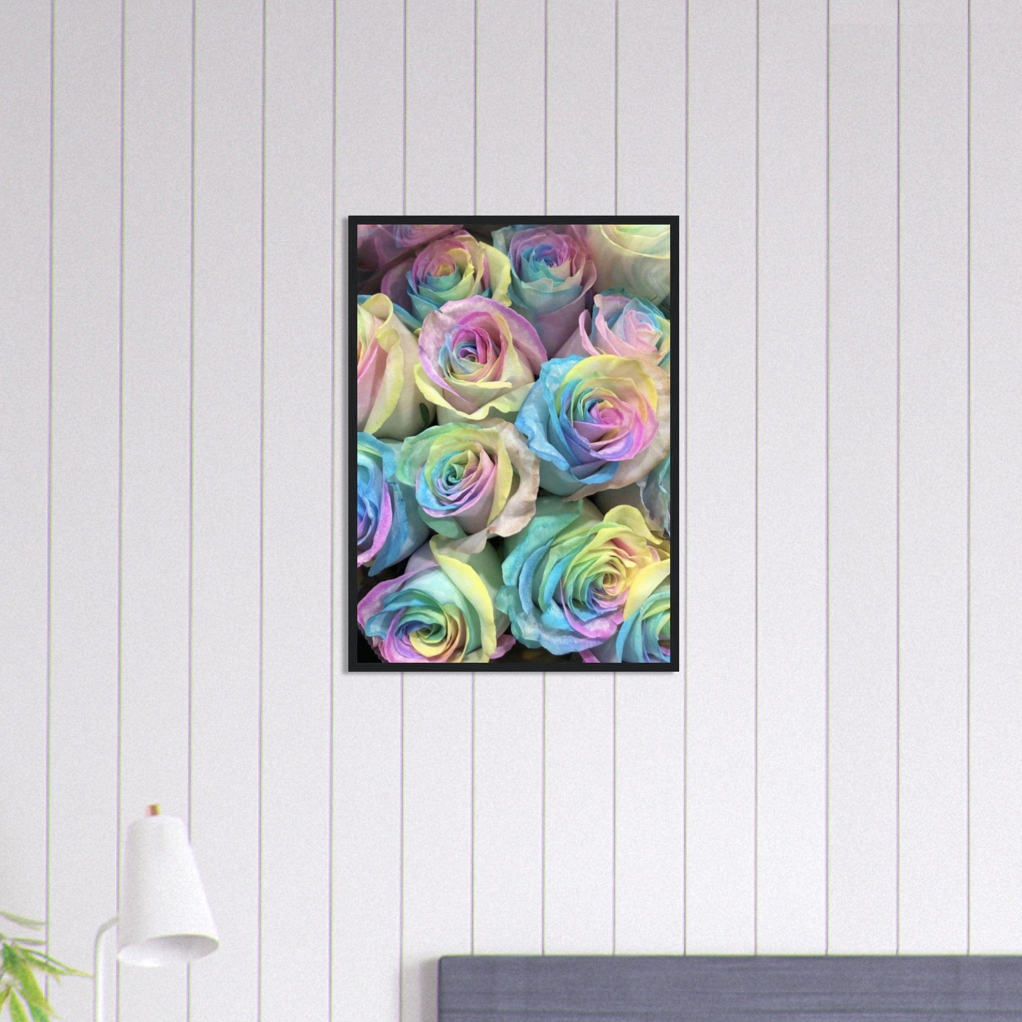 Canvanation Print Material 50x70 cm / 20x28″ Tableau Floral Multicolore