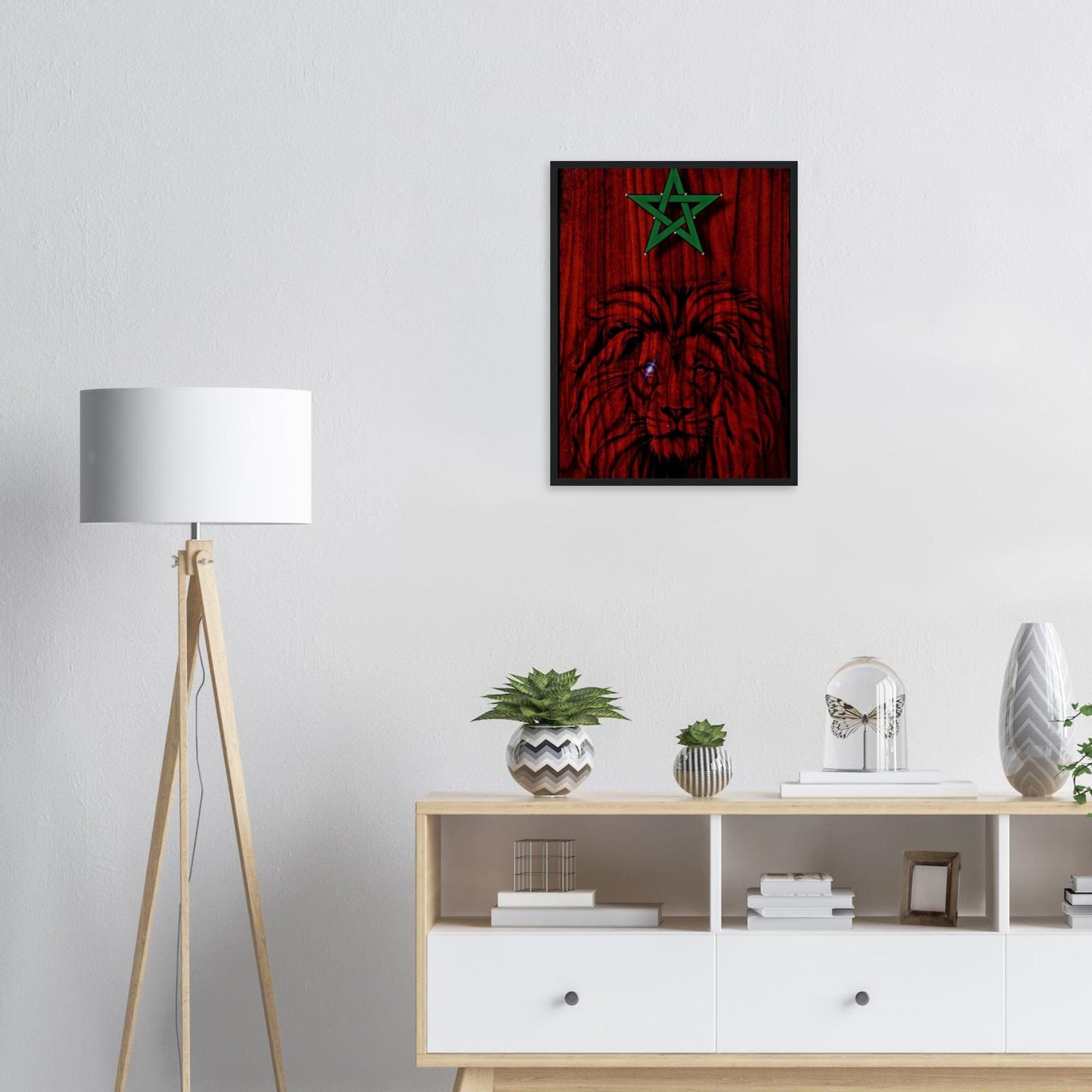Canvanation Print Material Tableau Marocain Peinture