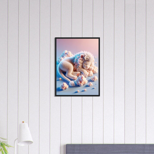 Canvanation Print Material 45x60 cm / 18x24″ Tableau Lionceau Héritier du Trône