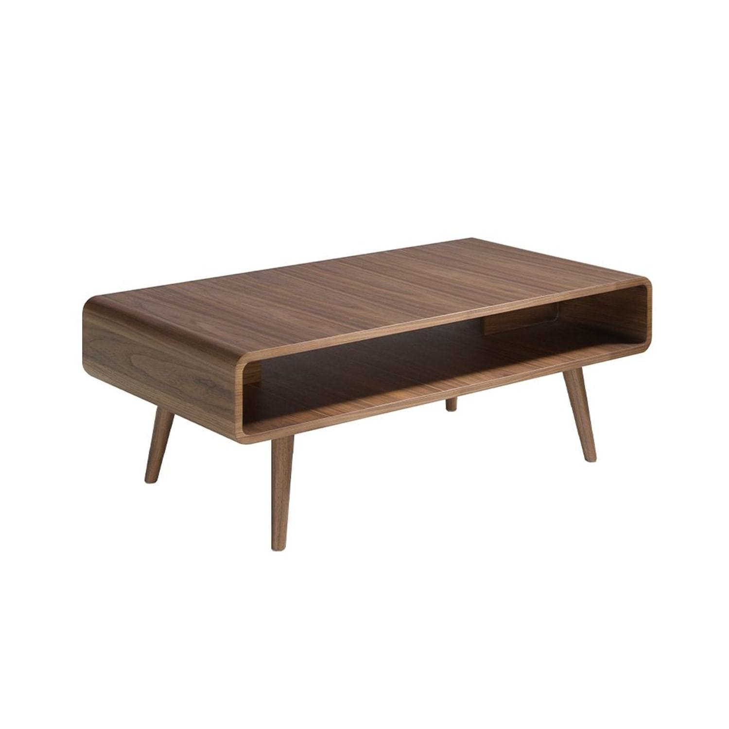 Canvanation Table Basse Fonctionnelle Bois Noyer Naturel