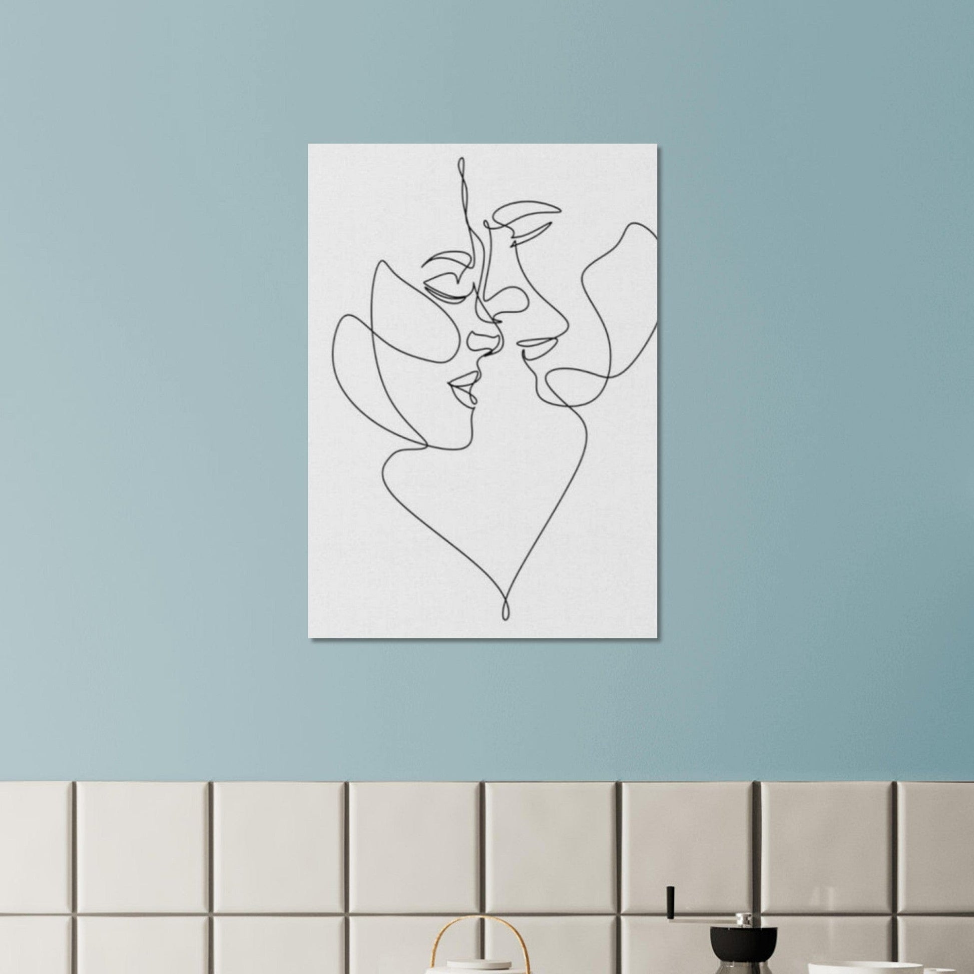 Gelato Print Material Peinture Couple