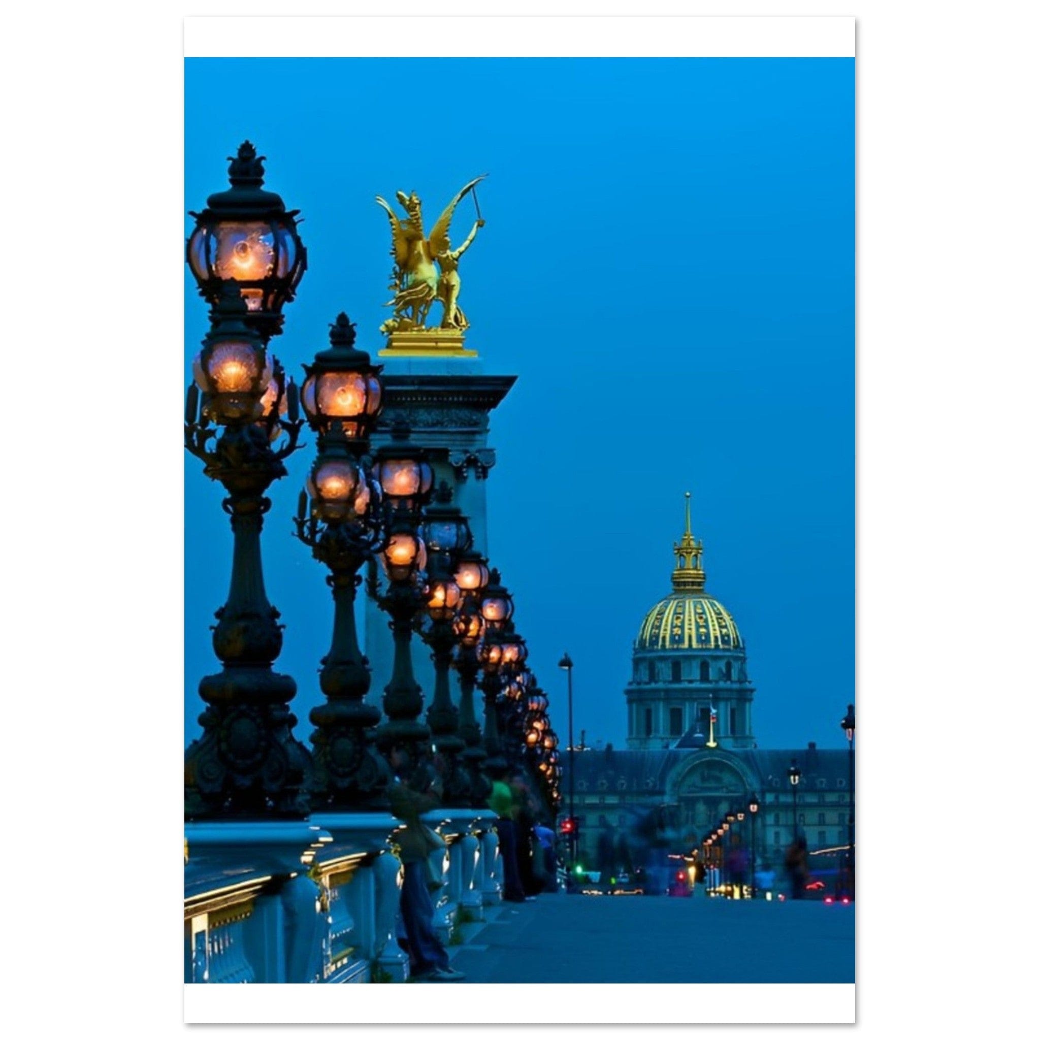 Canvanation Print Material 60x90 cm / 24x36″ Affiche Pont Alexandre Paris