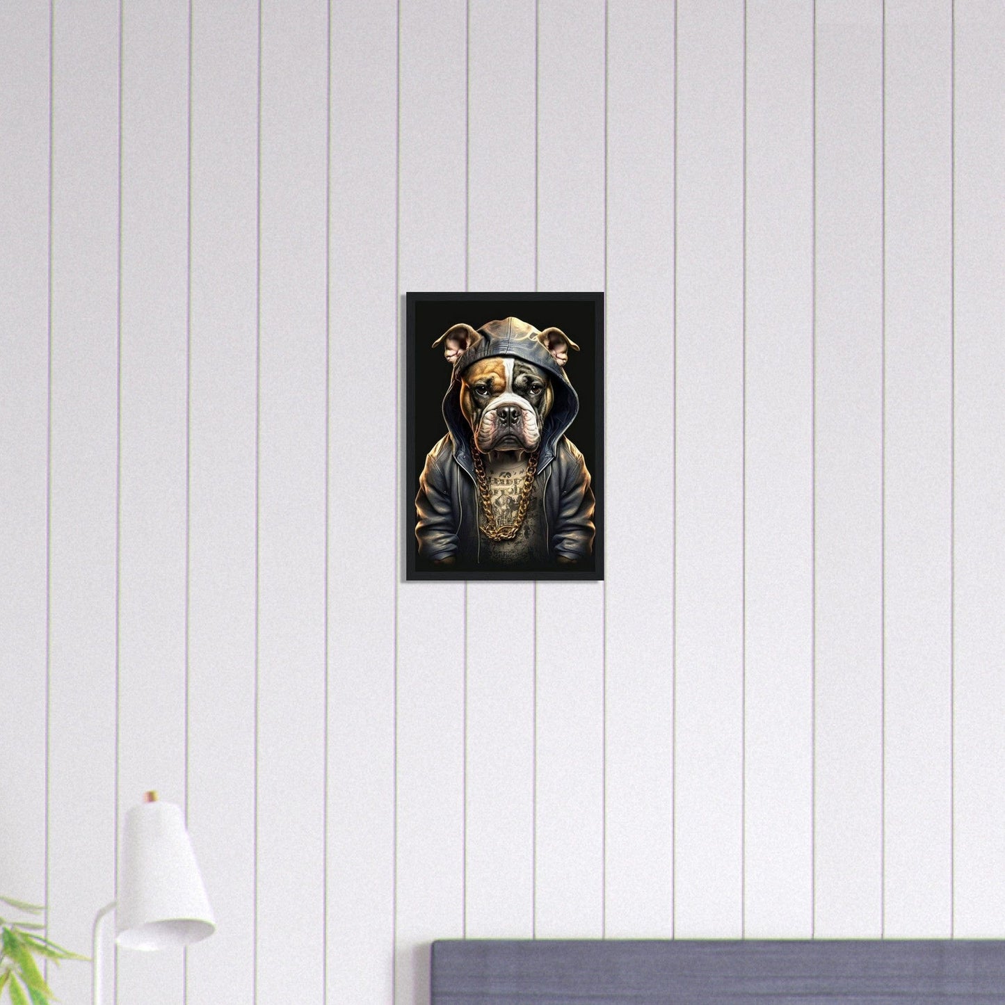 Canvanation Print Material 30x45 cm / 12x18″ Tableau Chien - Au-delà des mots