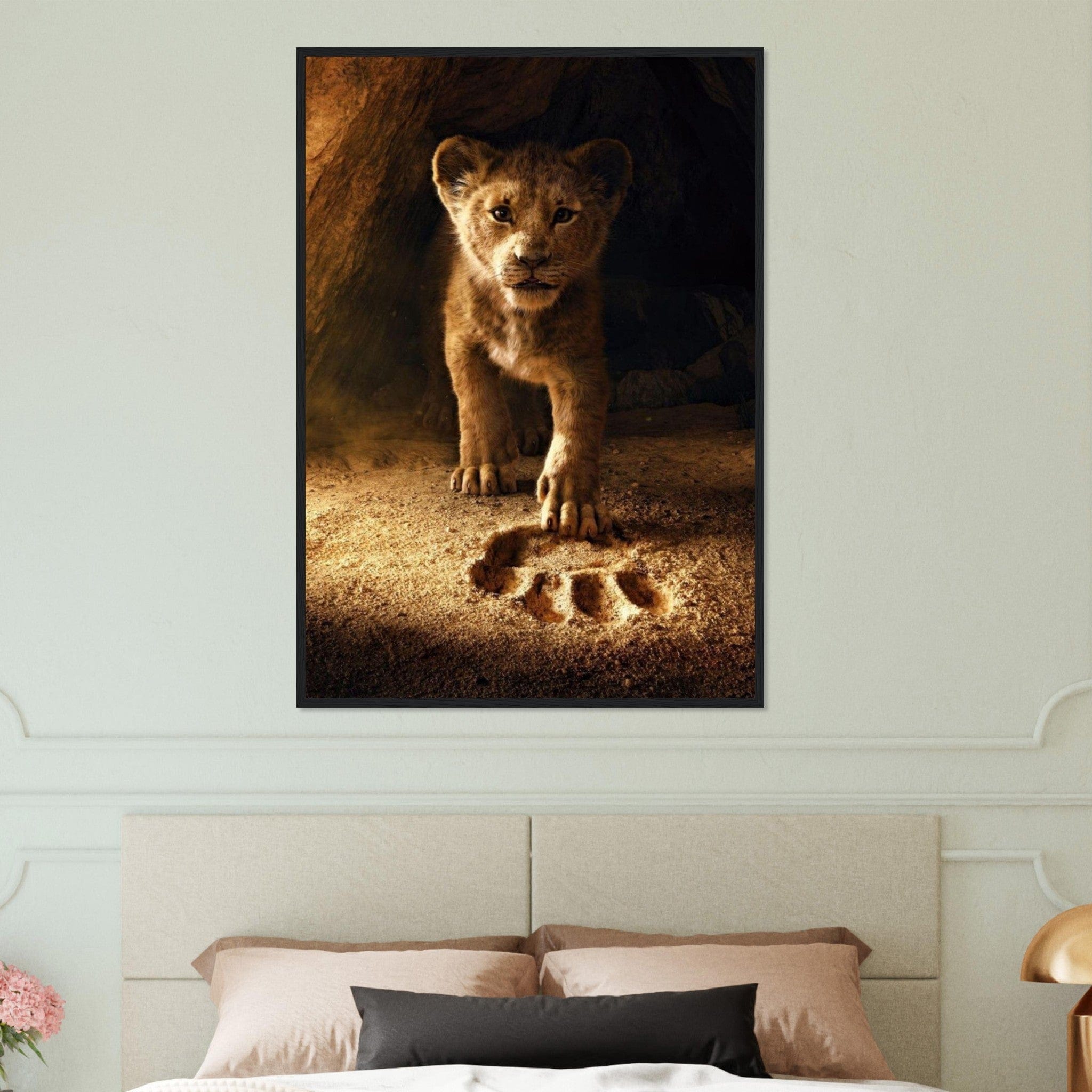 Canvanation Print Material Tableau Street Art Petit Lion