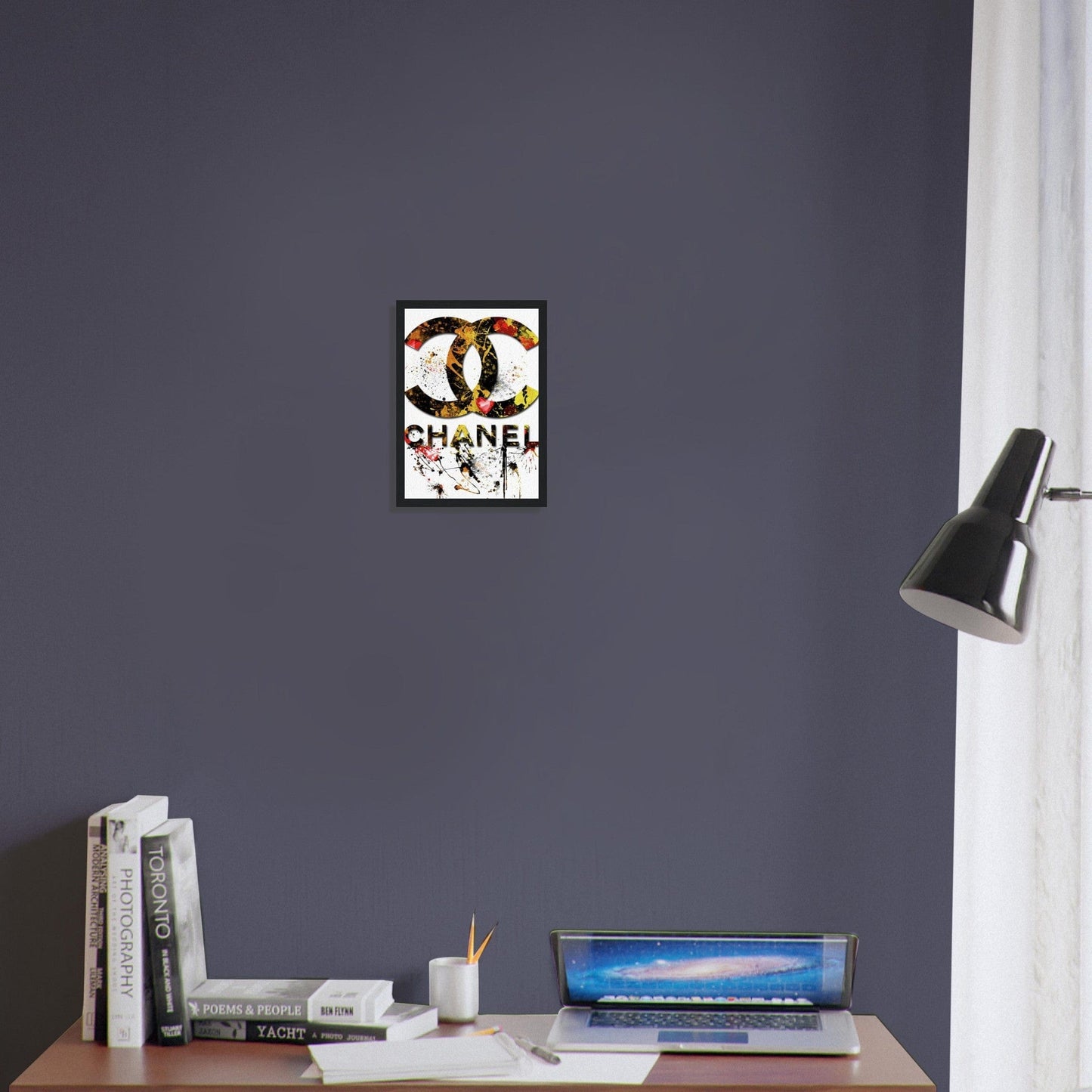 Canvanation Print Material Tableau Chanel Numéro 5 Tag Or