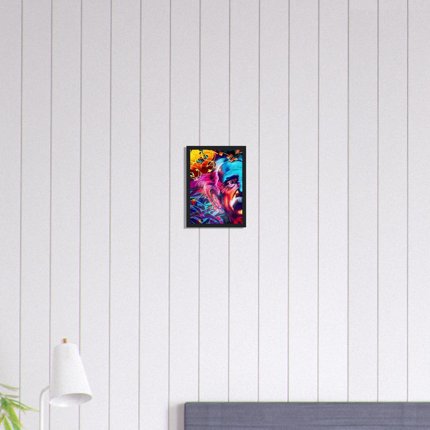 Canvanation Print Material A4 21x29.7 cm / 8x12″ Tableau Street Art Einstein