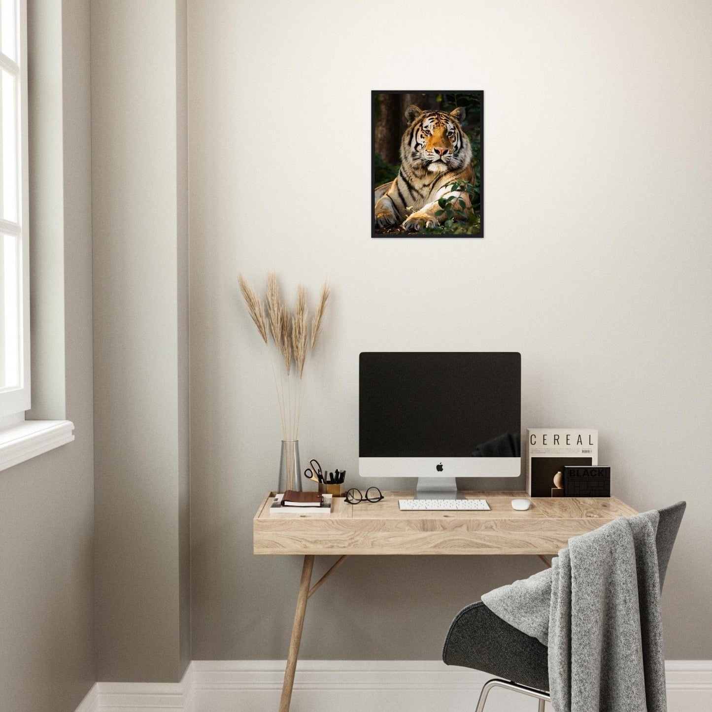Canvanation Print Material Tableau Tigre