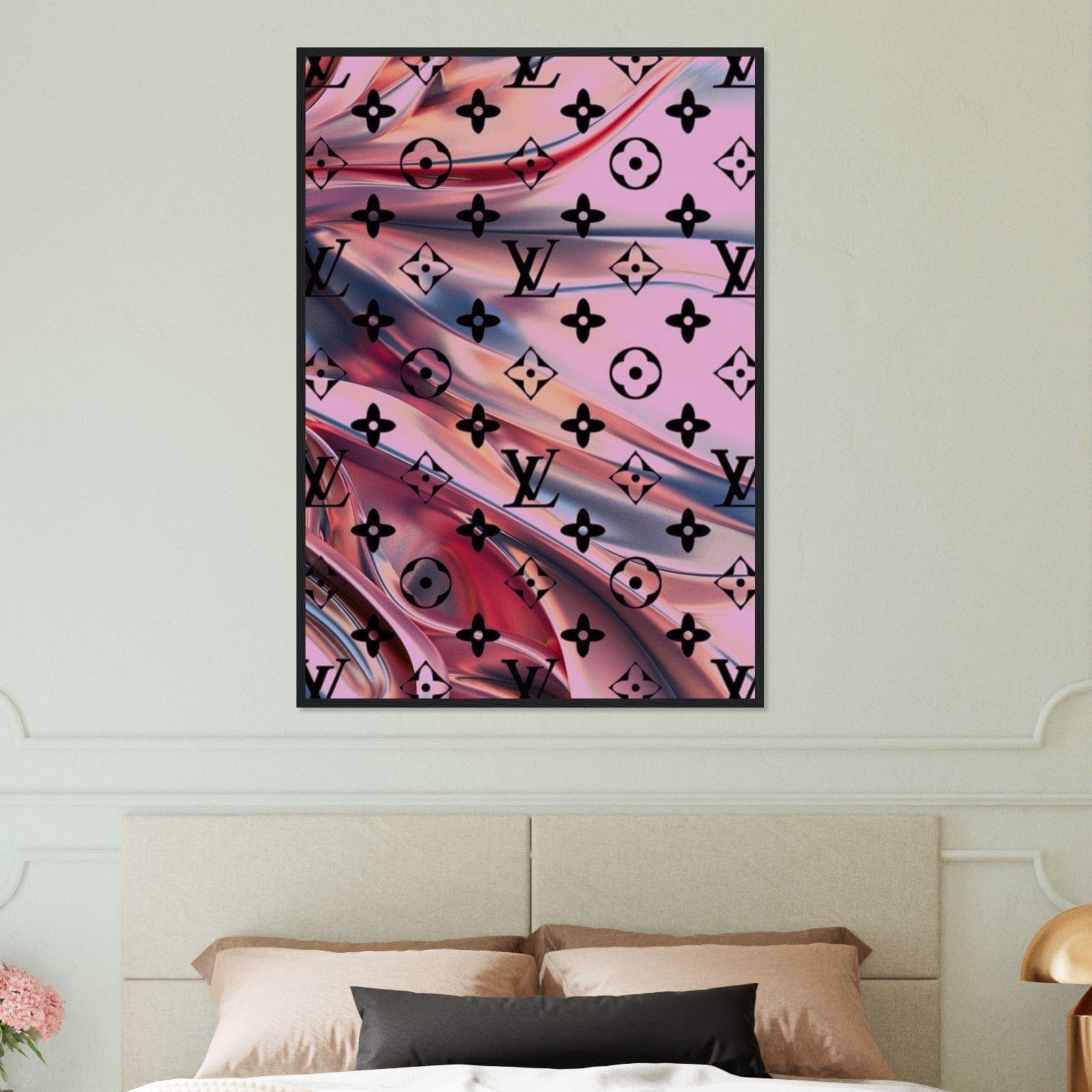 Canvanation Print Material 70x100 cm / 28x40″ Tableau Louis Vuitton Satin