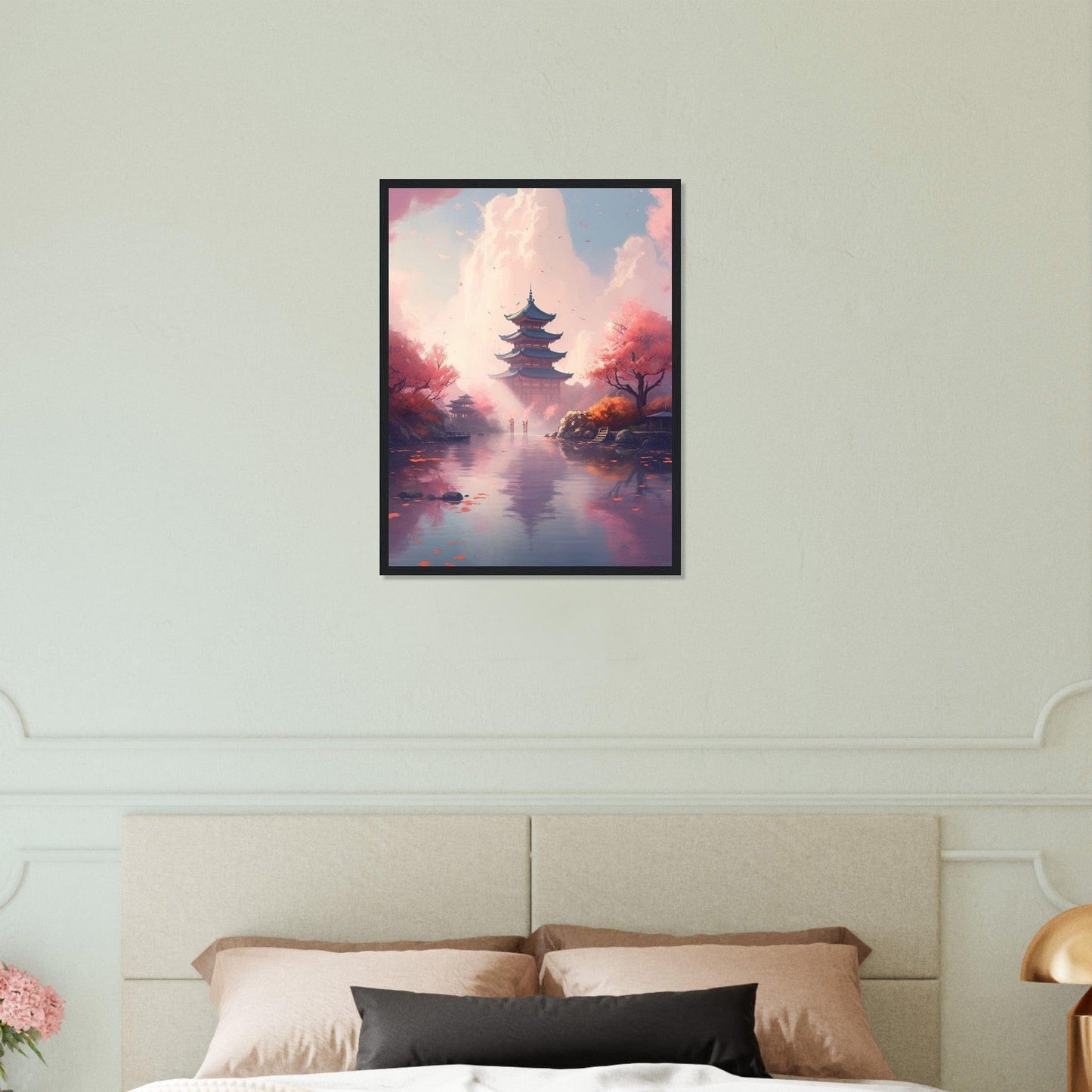 Canvanation Print Material 45x60 cm / 18x24″ Tableau Japon Fleur De Cerisier