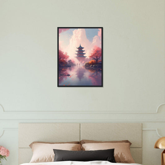 Canvanation Print Material 45x60 cm / 18x24″ Tableau Japon Fleur De Cerisier