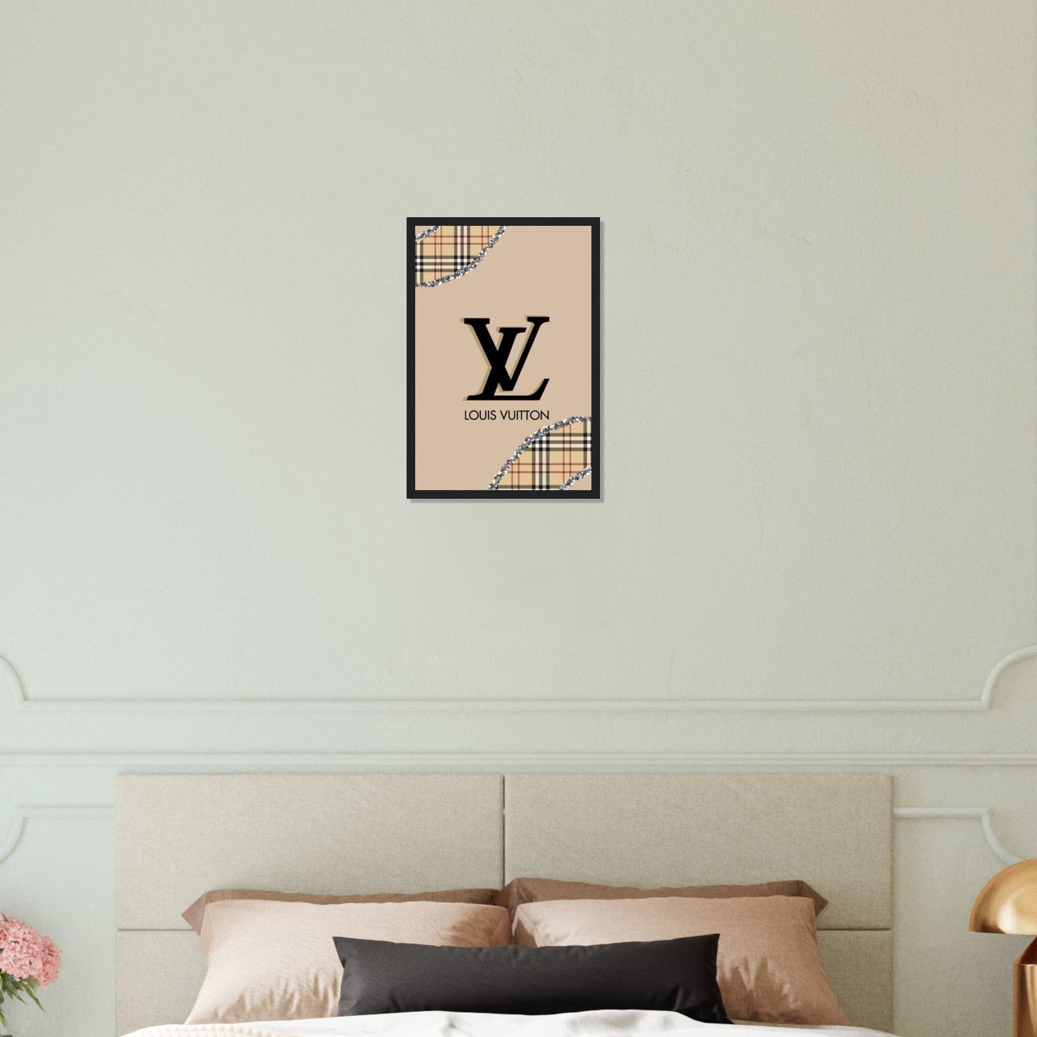 Canvanation Print Material 30x45 cm / 12x18″ Tableau Louis Vuitton x Burberry