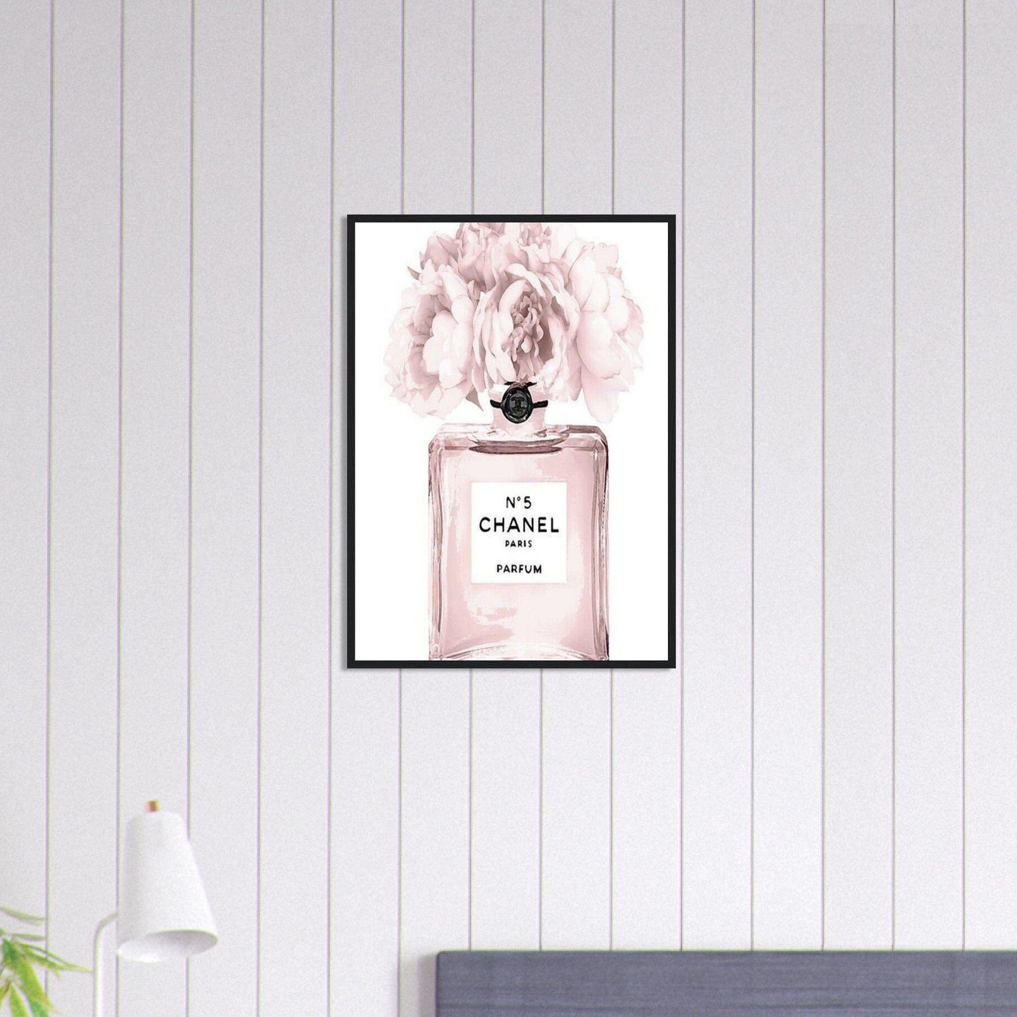 Canvanation Print Material 50x70 cm / 20x28″ Tableau Chanel Numéro 5 Rose